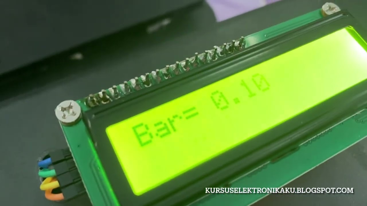 Monitor Tekanan Udara / Air IOT ONLINE Thingspeak 