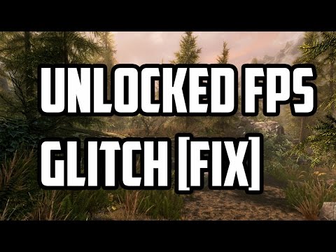 Skyrim Special Edition PC | Unlocked FPS Glitch FIX 100% !!