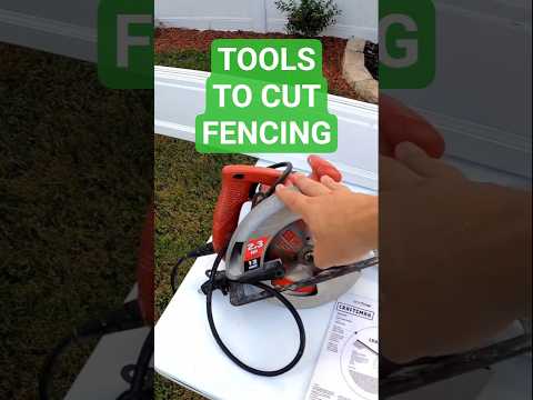 Инструменты для резки виниловых панелей для забора | Резка забора своими руками