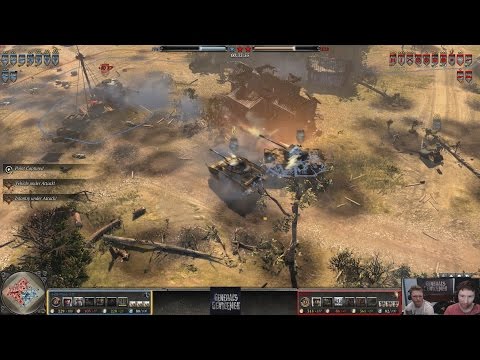 Epic Coh2 Game - Paul(OKW) vs Burmie(USF) [TPI2 Semi Finals G3]