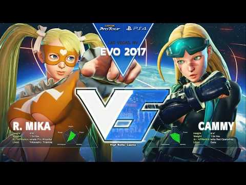SFV: EVO 2017 - Day 2 - Top 64 Part 1 - CPT2017