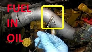 How To Troubleshoot Fuel In Oil Contamination .  Diesel Fuel Dilution.