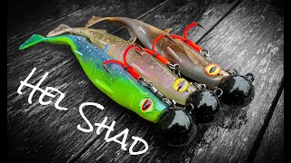 Revolution Tackle Hel Shad Paddler 19cm Phantom