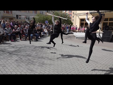 Taneční vystoupení ZUŠ Vlašim na májových slavnostech 2023