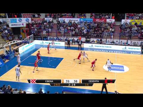 ABA Liga 2014/15, Round 08 match: Cibona - Cedevita