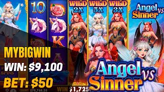 Angel vs Sinner Slot Big Win! π« Total Win $9.100