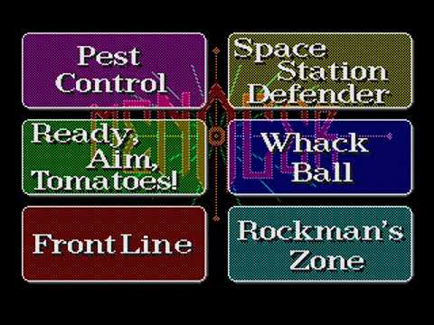 Mega Drive Longplay [346] Menacer 6 Game Cartridge