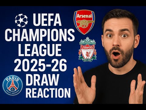 UEFA Champions League 2025-26 Draw Reaction | Biggest Fixtures, Group Stage Analysis & Surprises!
