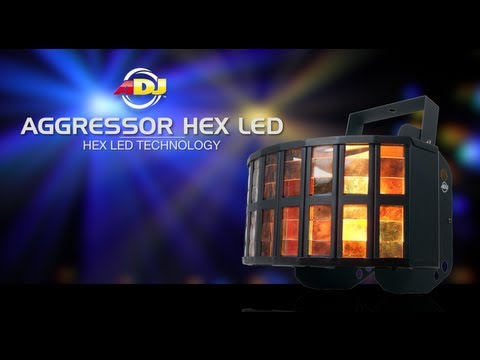 ADJ Aggressor HEX LED RGBCAW Burst Beam Club Party Fixture image 7