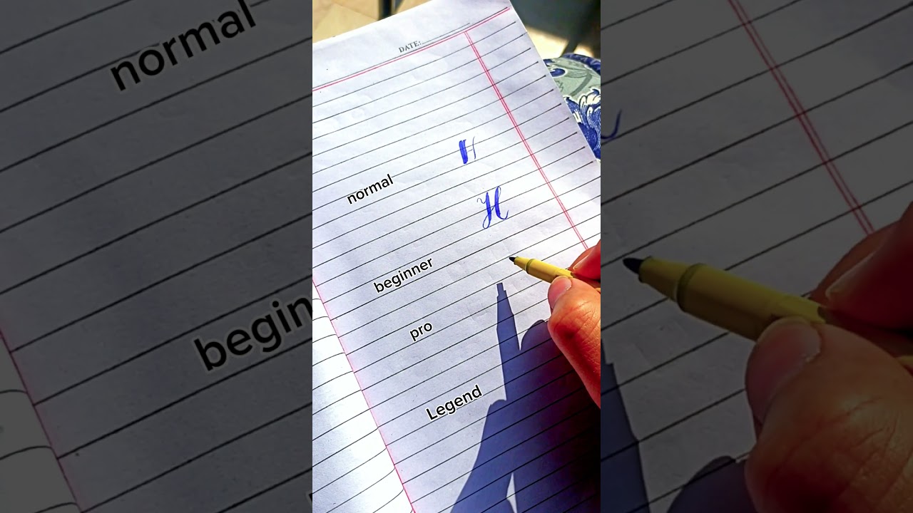 beautiful English lettering art #art #lettering #englishletter #artshort