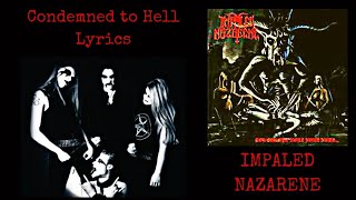 Impaled Nazarene / Condemned to Hell Lyrics