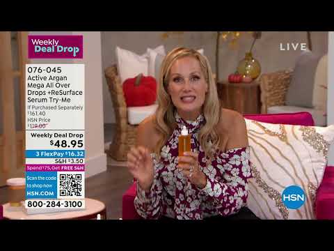 Active Argan Mega All Over Drops + ReSurface Serum