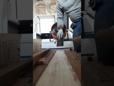Teak deck installation..( Instalación de teca)