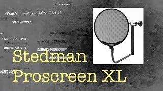 Video thumbnail for Stedman Proscreen XL Pop Filter Test & Review by HomeTracks