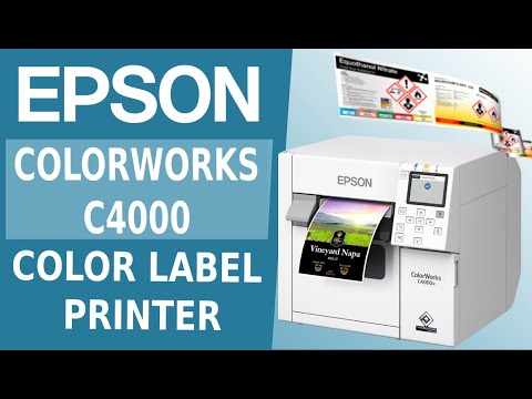 Epson ColorWorks C4000 - Easy On-Demand Color Label...