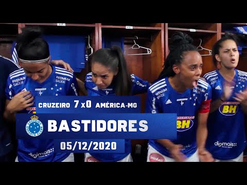 Bastidores - Cruzeiro 7 x 0 América - Campeonato Mineiro Feminino - 4ª Rodada