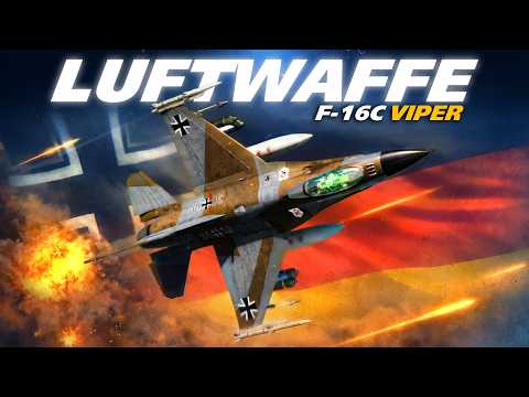 INTERDICTION | Luftwaffe F-16C Viper | Germany Cold War | Digital Combat Simulator | DCS |