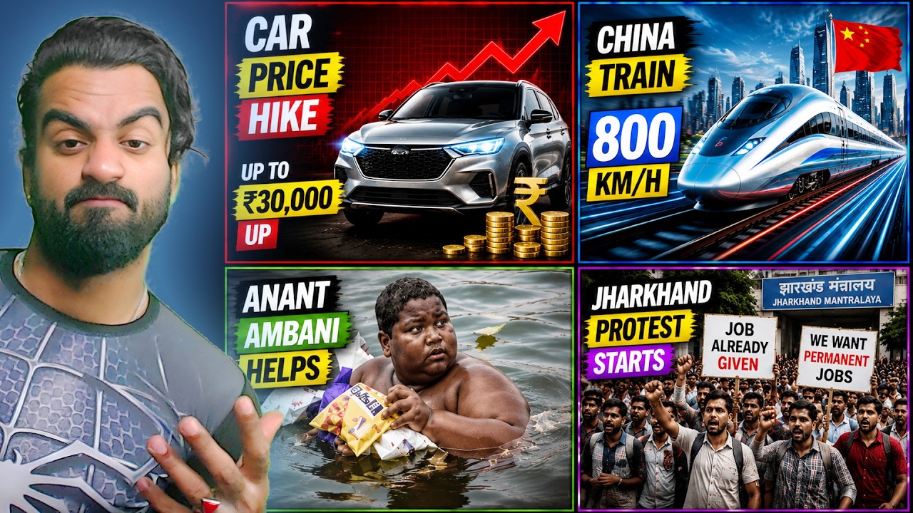 Cars Get ₹30,000 Costlier, China Train World Record, Jharkhand New Protest Starts