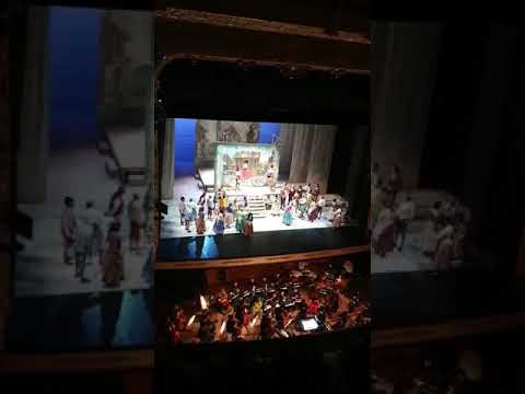 "Udite, udite o rustici", Francesco Vultaggio, Teatro La Fenice