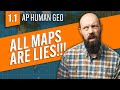 Introduction To MAPS AP Human Geography Review Unit 1 Topic 1