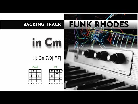 Funk Rhodes Backing Track in C Minor
