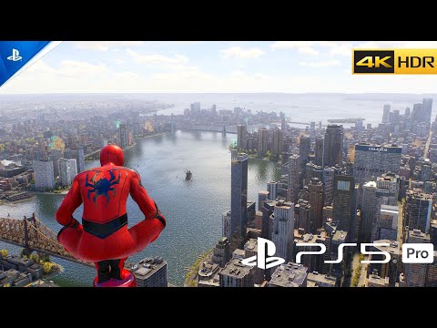Spiderman- 2 Immersive Cinematic Gameplay | PS5 PRO 4K HDR 60 FPS