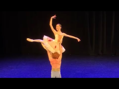Le Corsaire Pas de Deux. Sage Simons and Sophie Graham. Milwaukee Ballet II