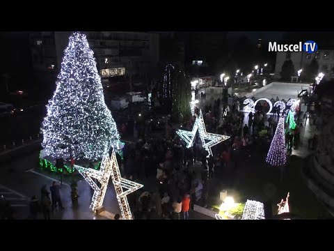 Jurnal MUSCEL TV 02.12.2022 Câmpulung - aprindere iluminat de sărbători și deschidere patinoar