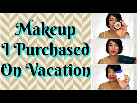 Mini Vacation Makeup Haul 2017│OneBeautyAddict Video