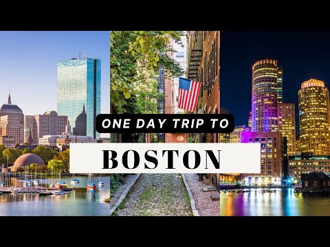 BOSTON Travel Guide 2022 | One-day trip to Boston, Massachusetts | Boston Vlog | Traveling in USA