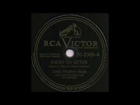 EVERY SO OFTEN / Delta Rhythm Boys [RCA VICTOR 20-2365-A]