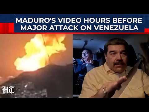 Maduro’s Last Video? Venezuela President Appears On Camera Just Hours Before Back-To-Back Blasts