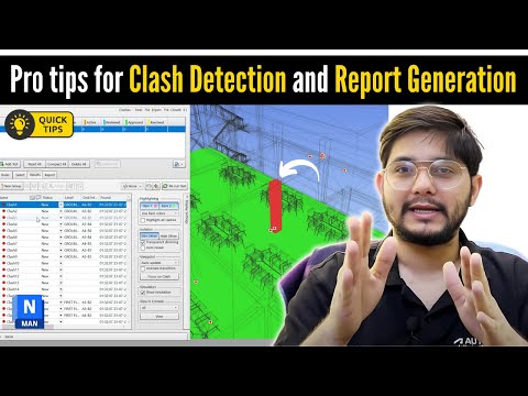 Naviswork Clash Detection and Report Generation