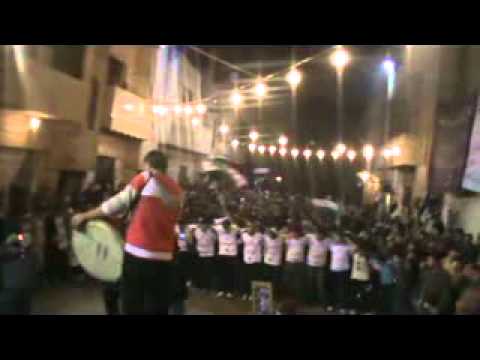 مظاهرة مسائية في حي بابا عمرو في مدينة حمص