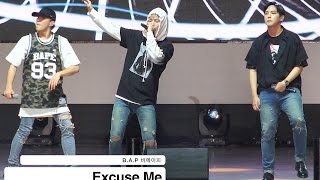 B.A.P 비에이피[4K 직캠]Excuse Me@20160928 Rock Music