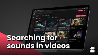 How to search for specific audio, music and sound effects within your videos