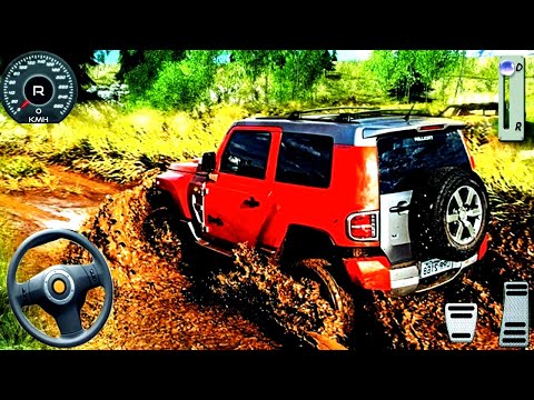 4X4 Offroad Jeep Driving Game - Hammer Hill Climb Racing Mountains - Android GamePlay
