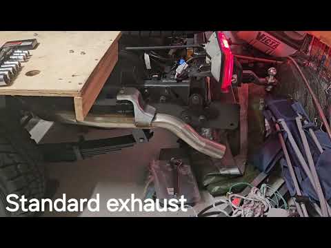 Landcruiser 79 series dual 2024 PPD 3 Inch Stainless exhaust upgrade sound comparison
