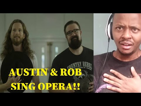 Two COUNTRY Singers try singing OPERA - "Nessun Dorma" - @AustinBrownMusic  and @TheRobLundquist  REACTION