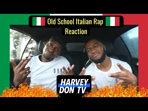 Old School Italian Rap reaction #HarveyDonTV #Raymanbeats