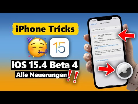 iOS 15.4 Beta 4 ist da! - Das ist NEU! Alles zum iPhone Update
