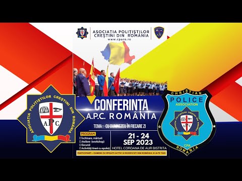 Sâmbătă, Sesiunea 5 / Conferința Polițiștilor Creștini din România, Bistrița / Ediția a -23-a