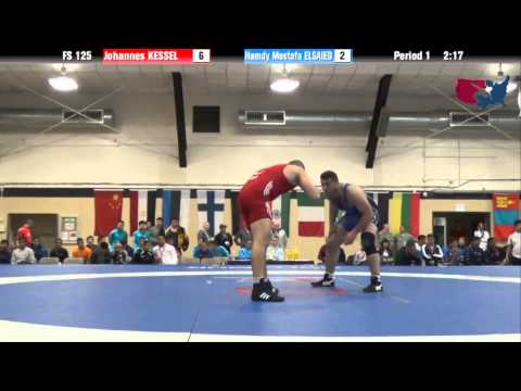 125 KG QF - Johannes Kessel (GER) vs Hamdy Mostafa Elsaied (EGY)