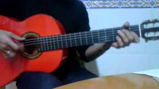 Guitarra - El día de los bomberos (Los Delinqüentes).avi