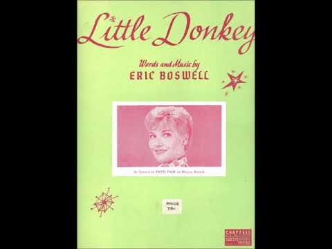 Little Donkey (original mono release) ~ Patti Page (1959)