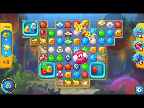 Fishdom 3760 Hard Level - NO BooSTERS