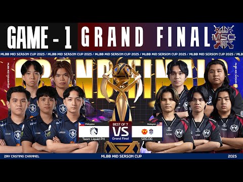 [Game - 1] Team Liquid PH vs SRG.OG | MSC 2025