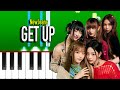 NewJeans - Get Up (Piano Tutorial)