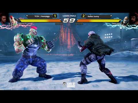 Tekken 7 Losers Finals - TCOL Sourpiggy vs Reflex Sunny