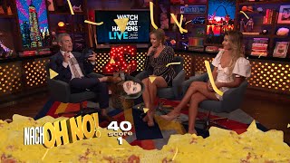 Hannah Ferrier & Anastasia Surmava Get Quizzed on Food | WWHL